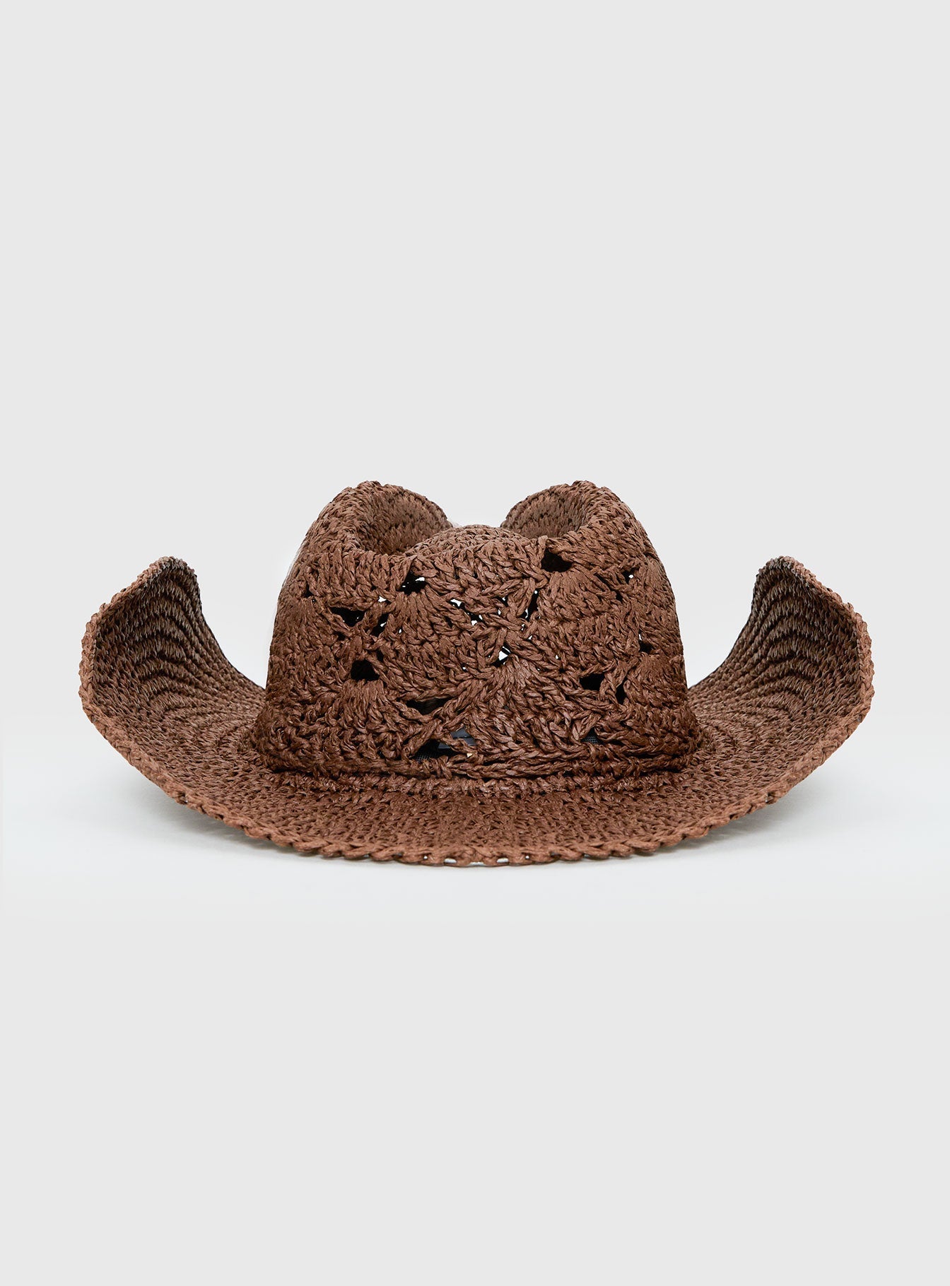 Anistyn Woven Cowboy Hat Tan
