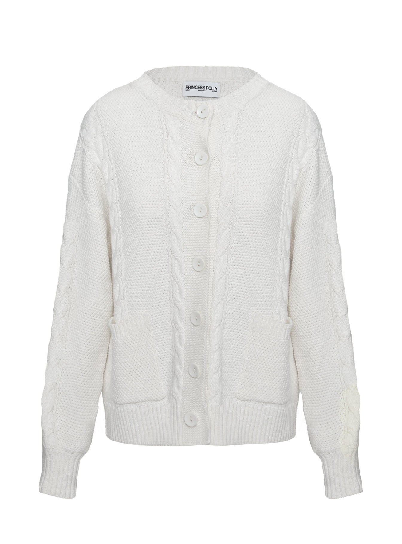 Aldgate Knit Cardigan Ivory
