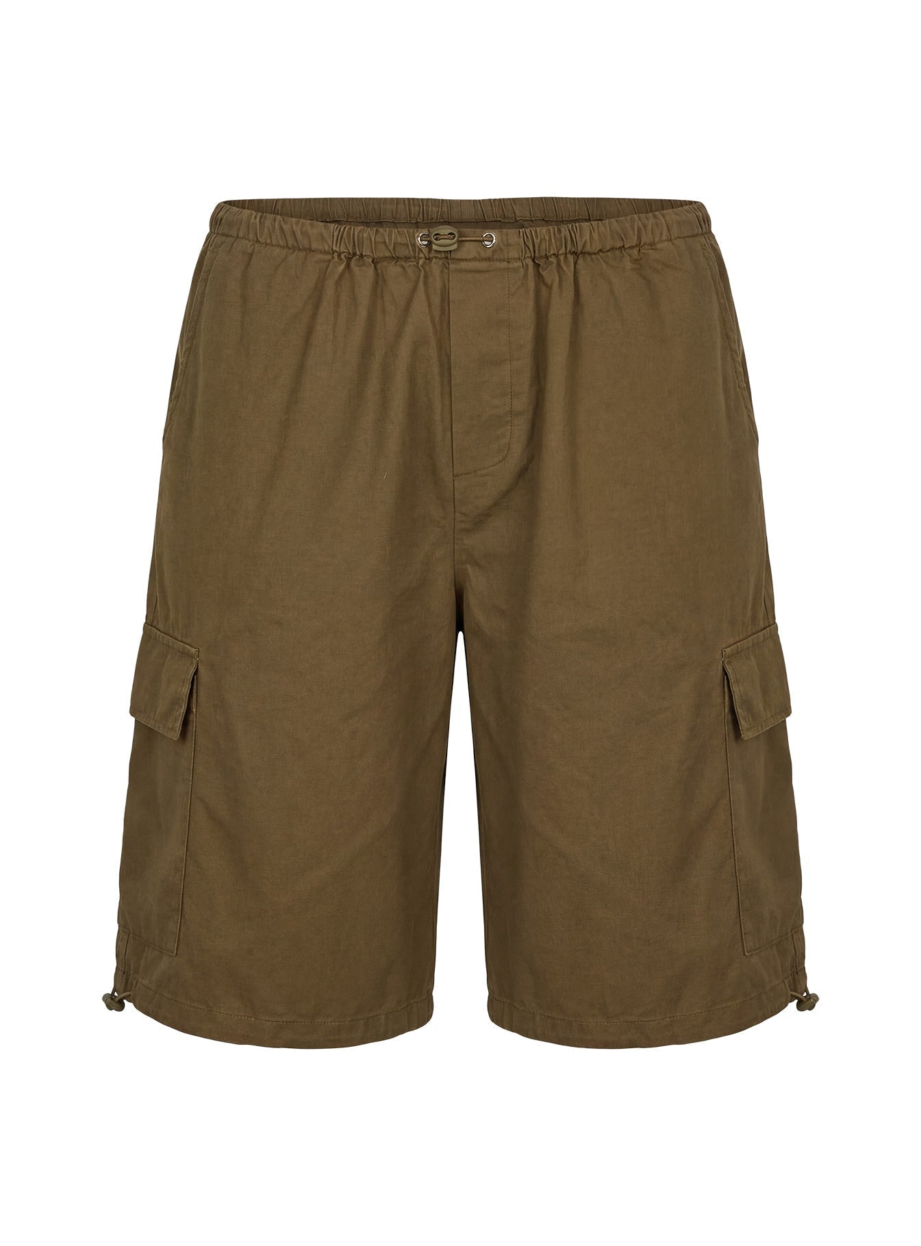 Allyza Baggy Cargo Shorts Olive