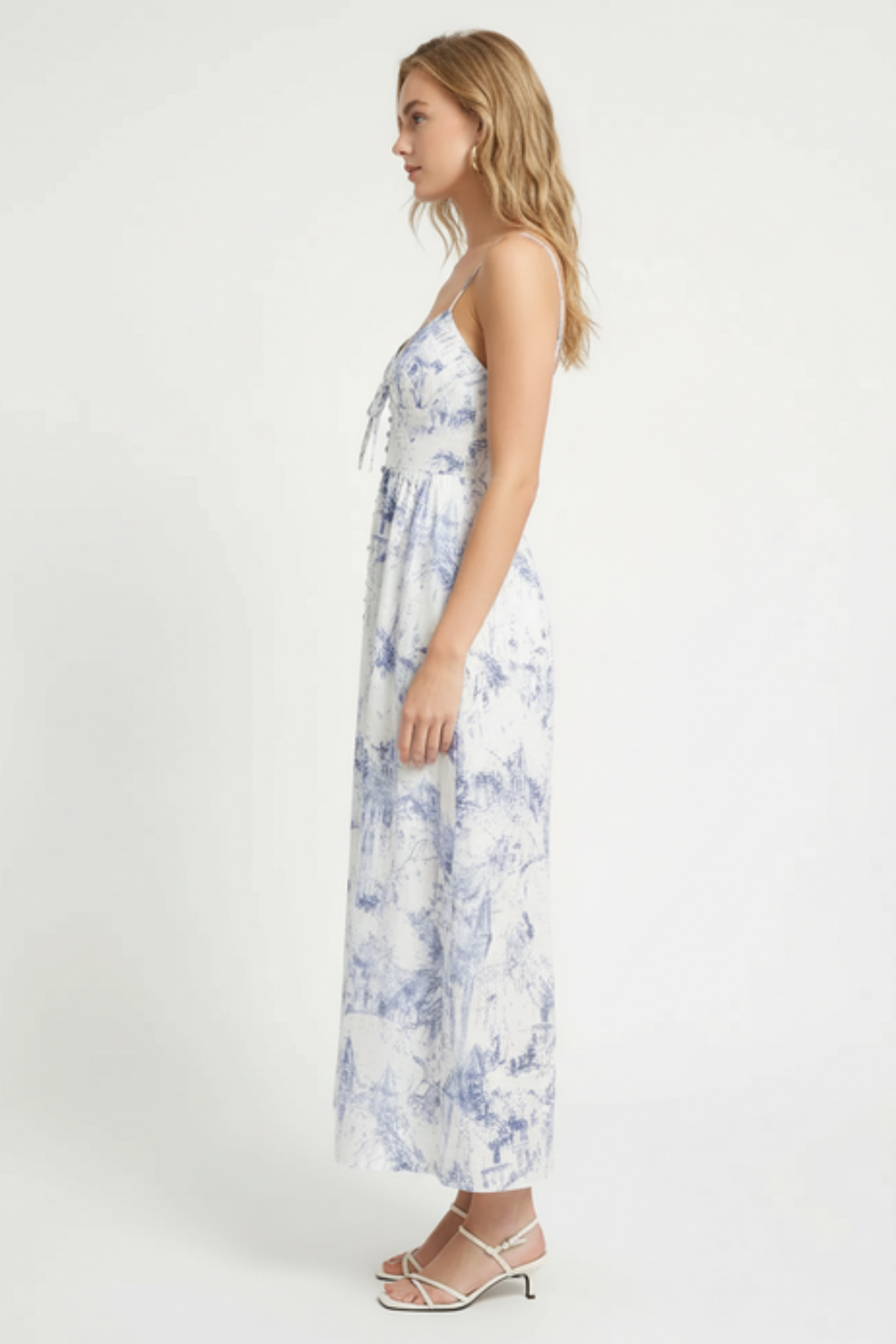 Porcelain Midi Dress