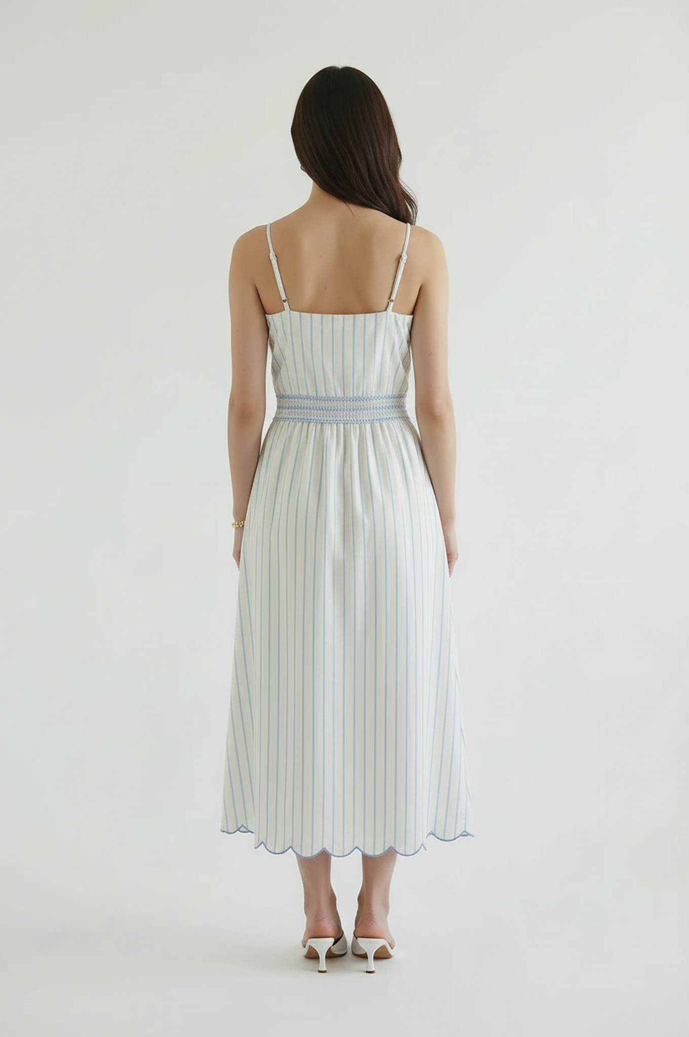 Sofie Stripe Poplin Dress