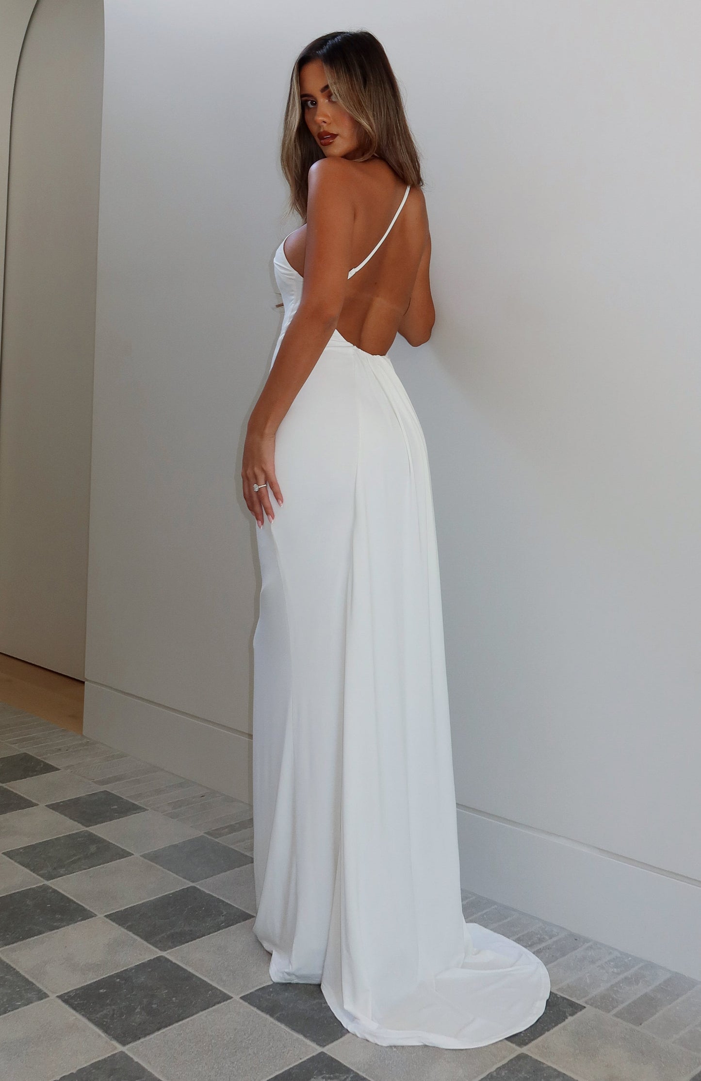 Our Love Story Maxi Dress Off White