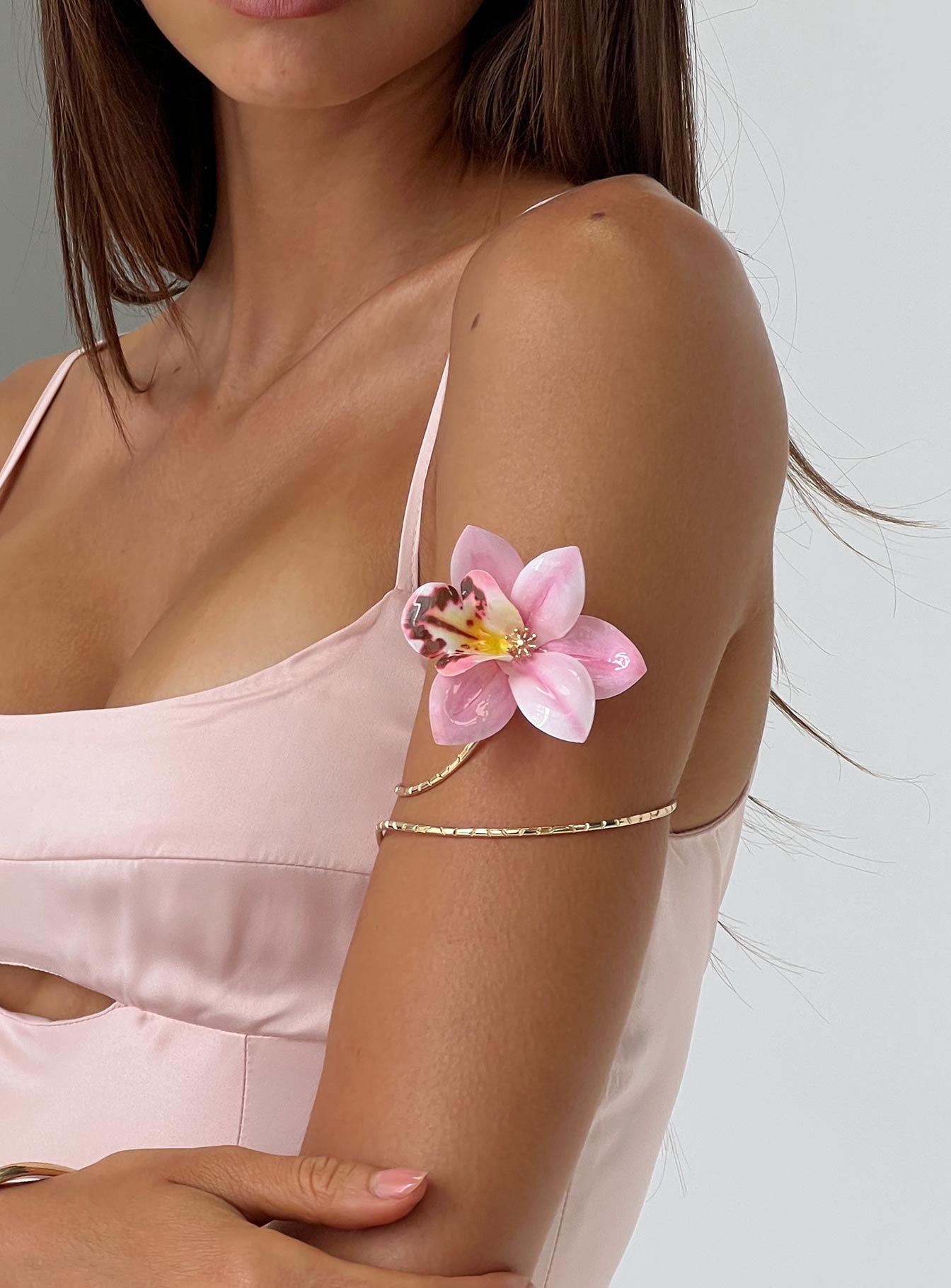Believe In Paradise Floral Arm Cuff Multi