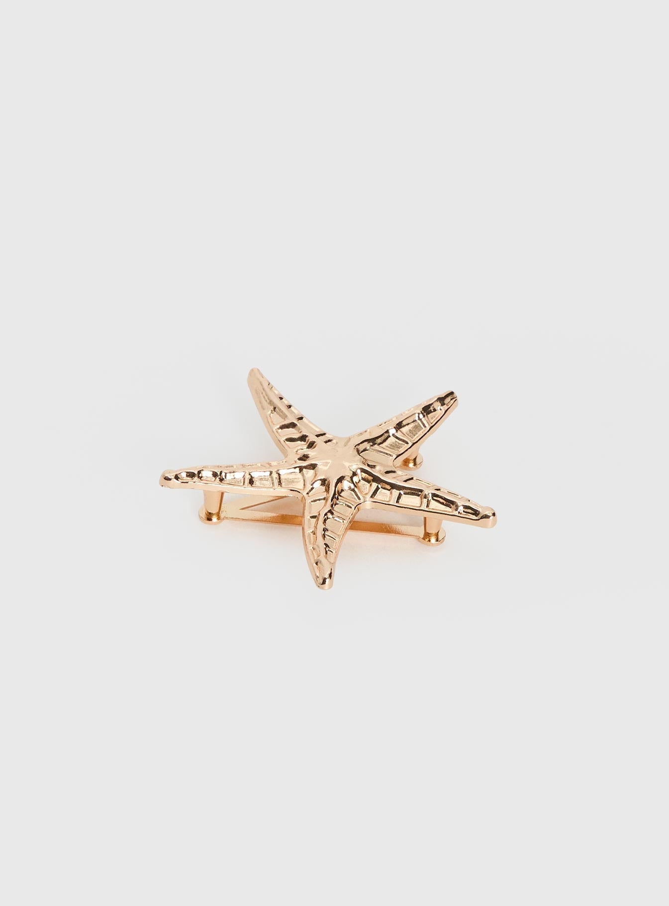 Best Time Star Brooch Gold