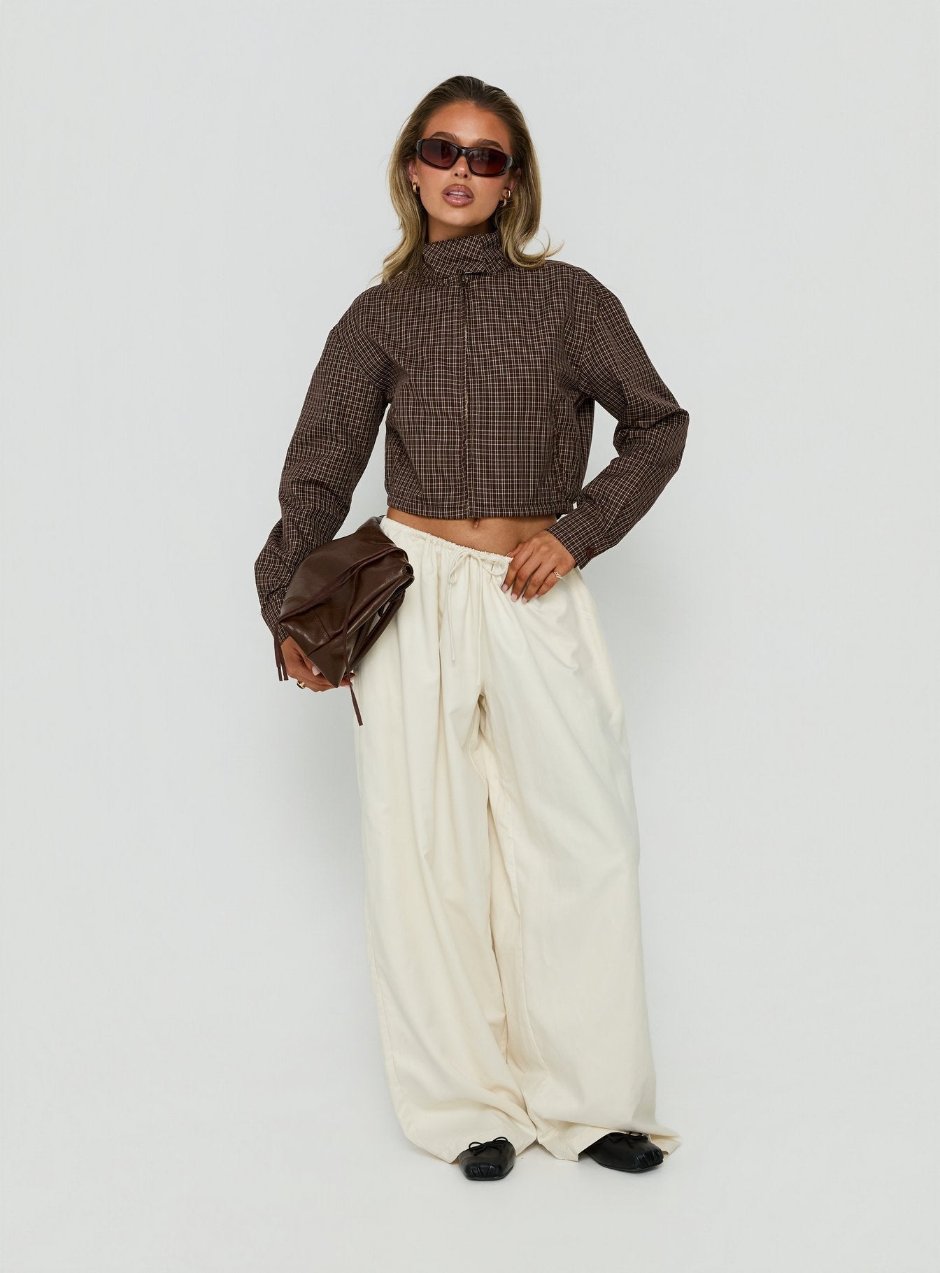 Bungala Oversized Relaxed Pants Ivory