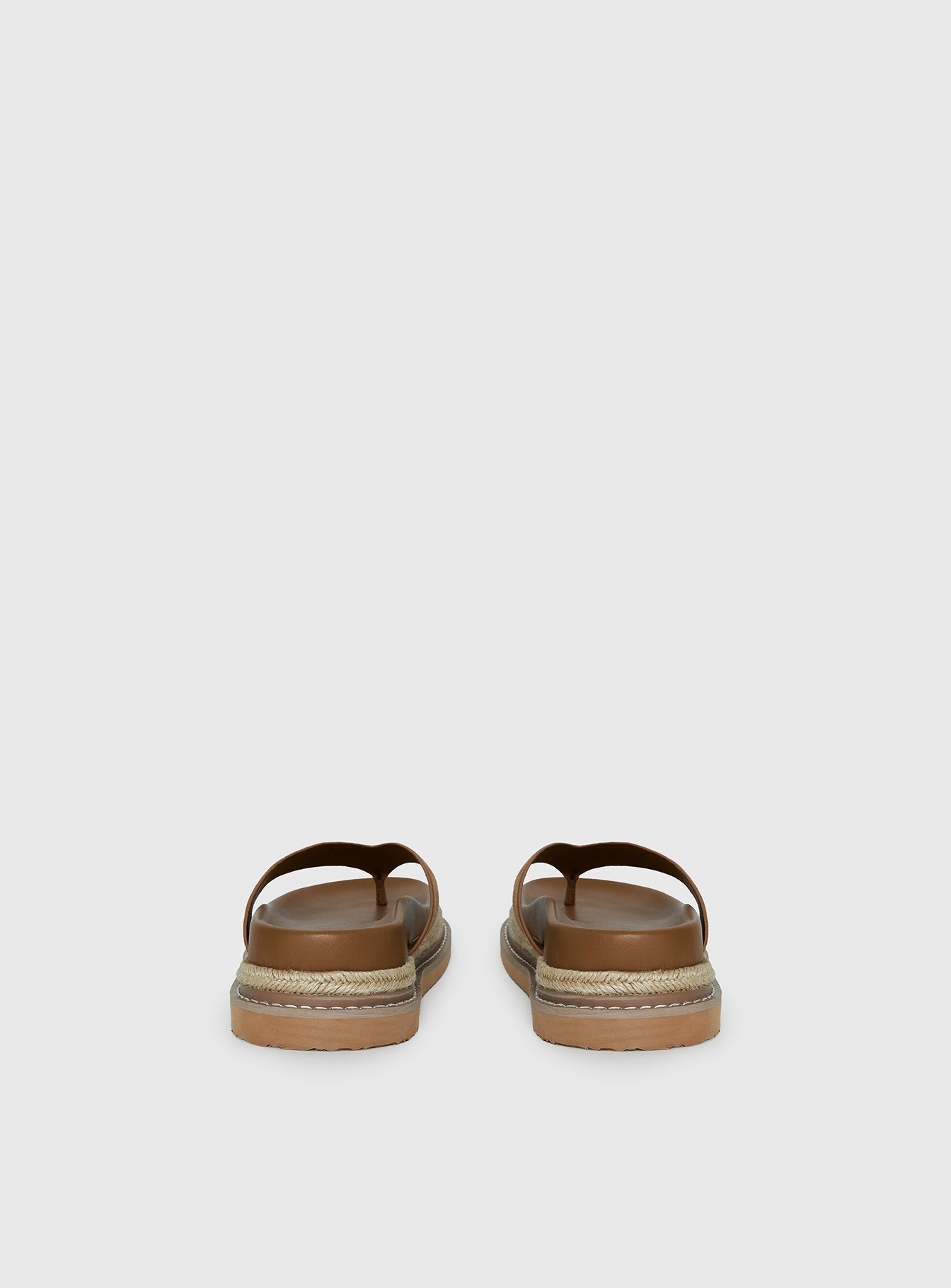 Billini Arley Faux Suede Thong Sandals Sandstone