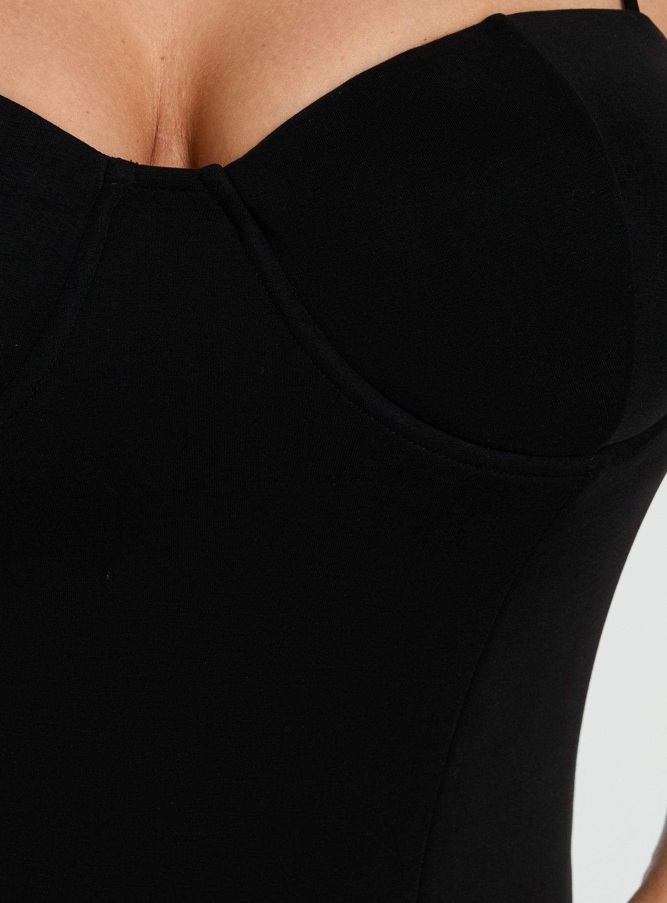 Anataza Underwire Top Black Curve