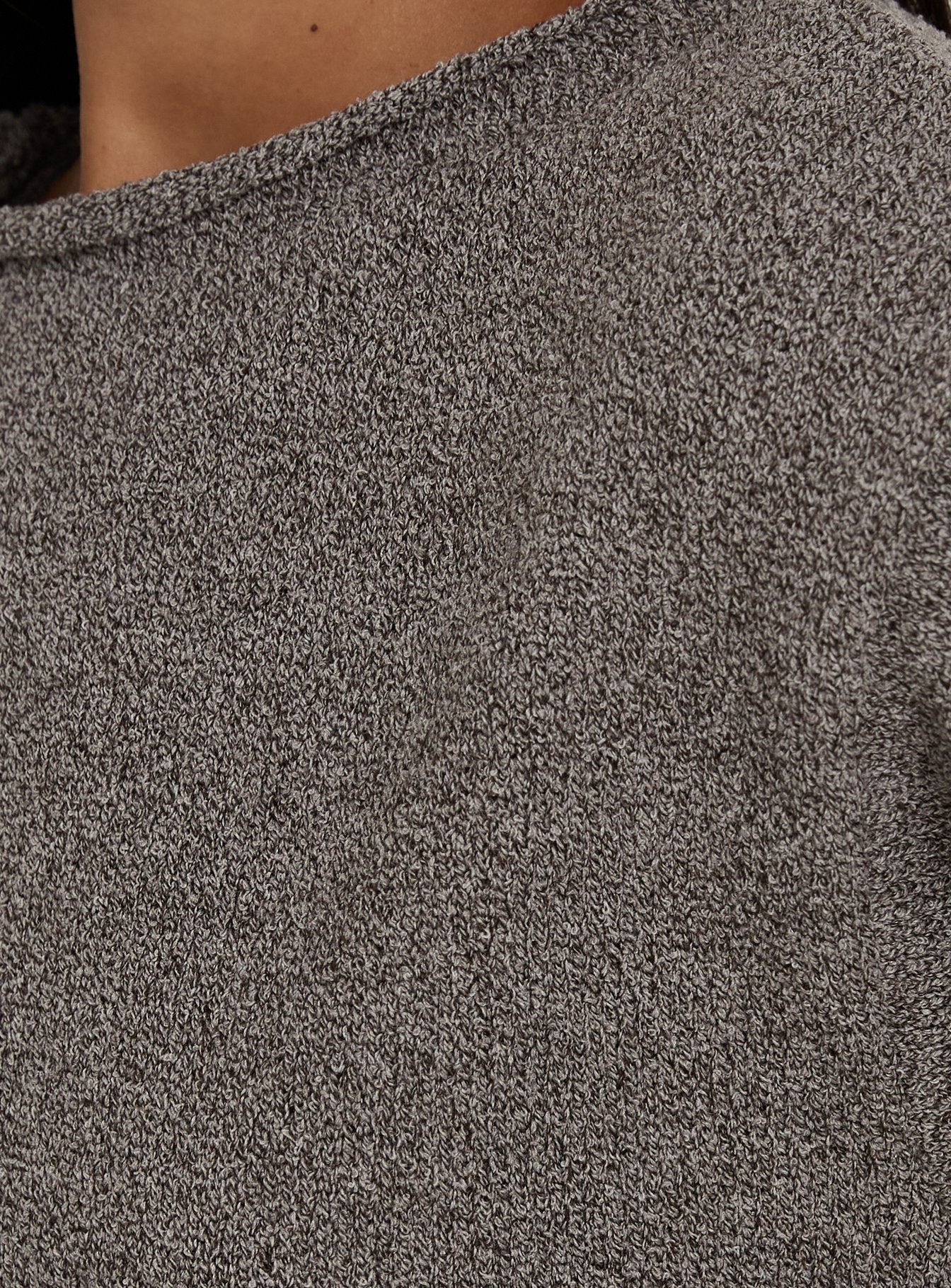 Amelise Knit Poncho Mocha