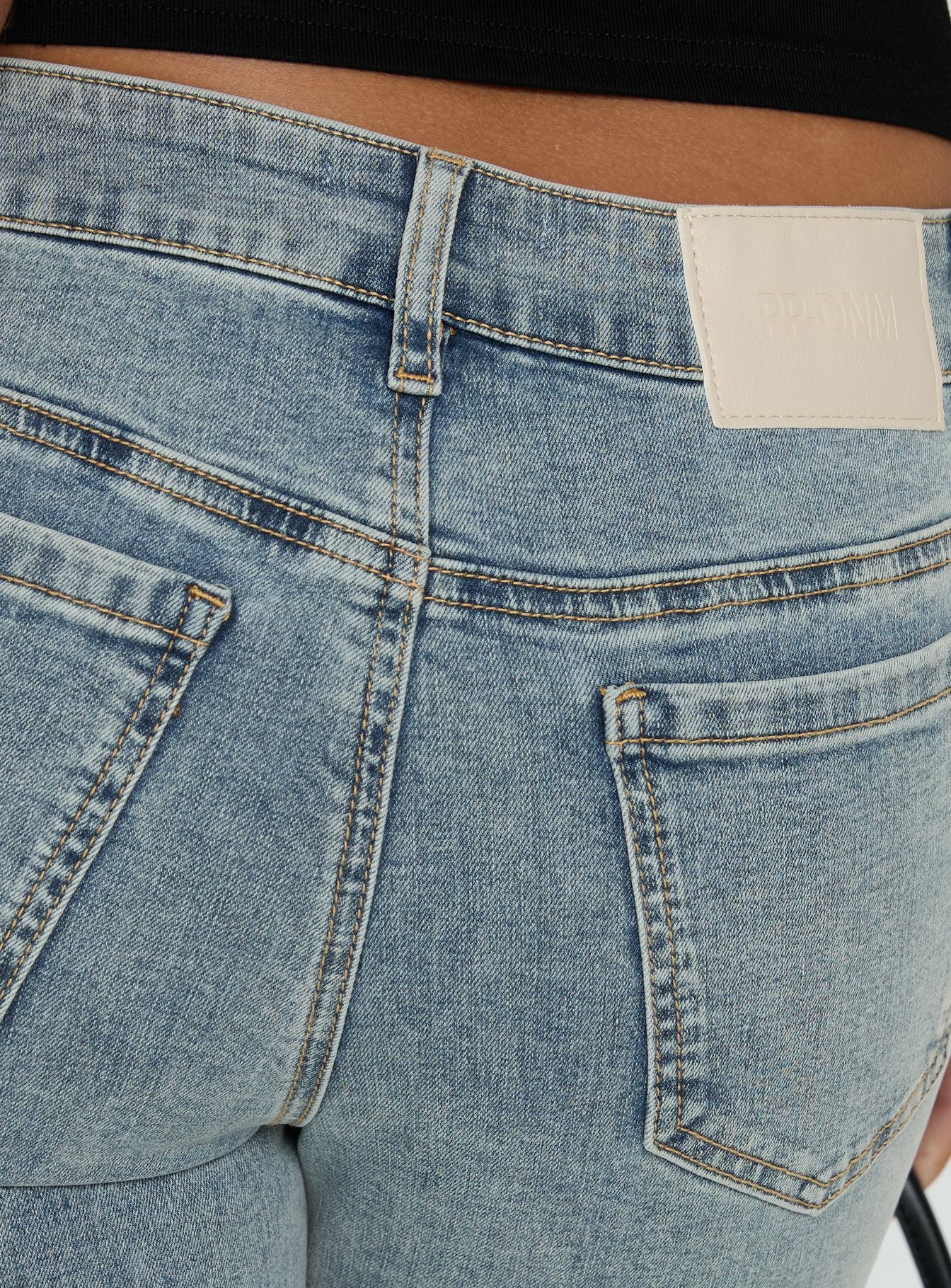 Bethany Low Rise Bootleg Jeans Ice Wash