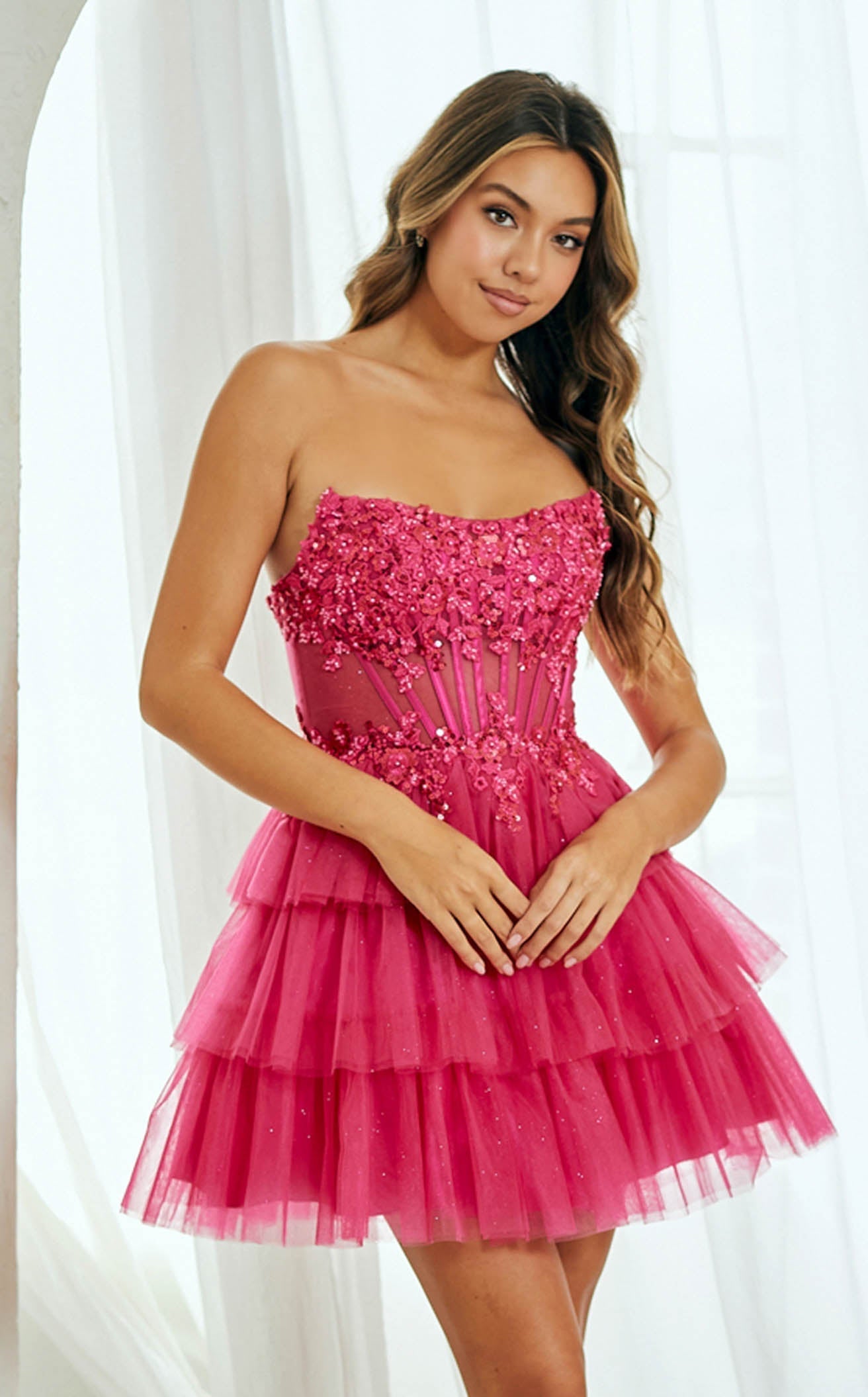 Amelia Couture 9066S Dress