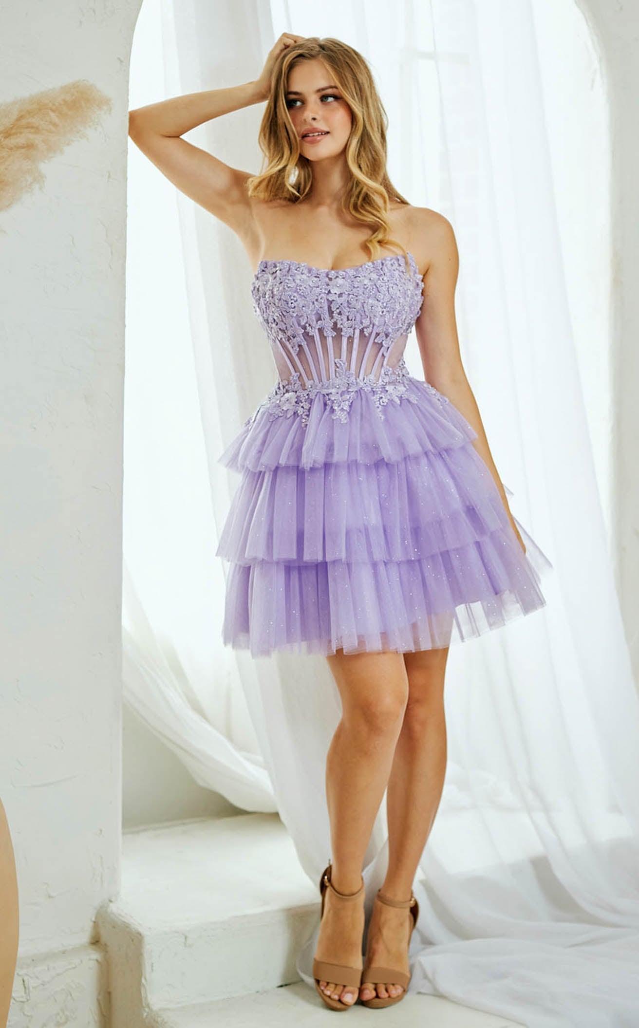 Amelia Couture 9066S Dress