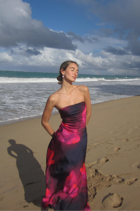 Andi Strapless Midi Dress