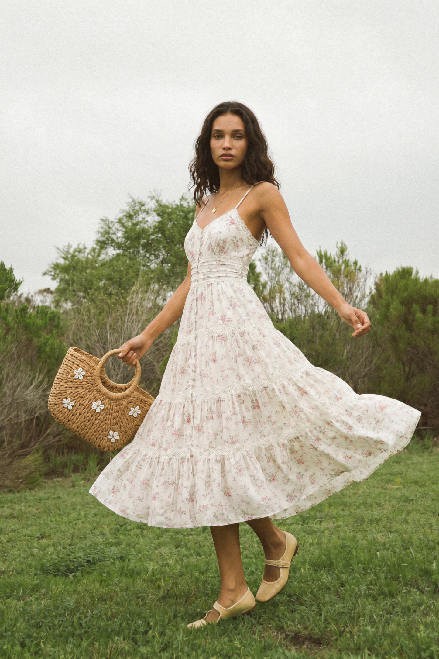 Carla Tiered Maxi Dress