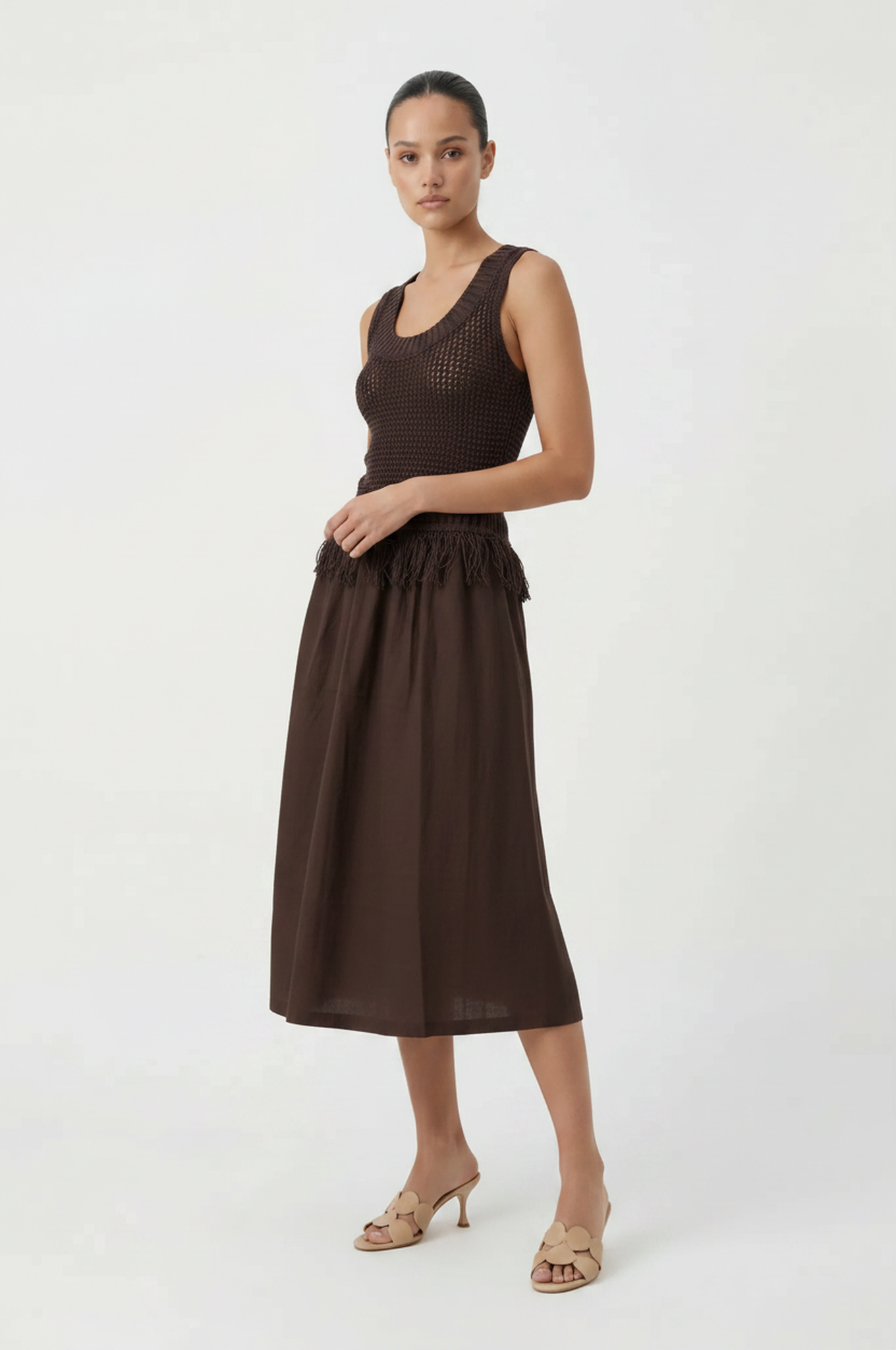 Chocolate Midi Dress