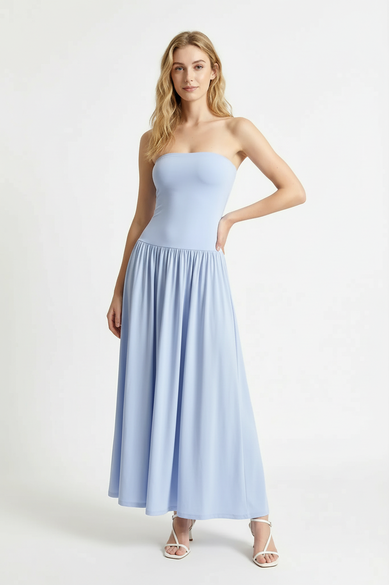 Daria Drop Waist Maxi Dress