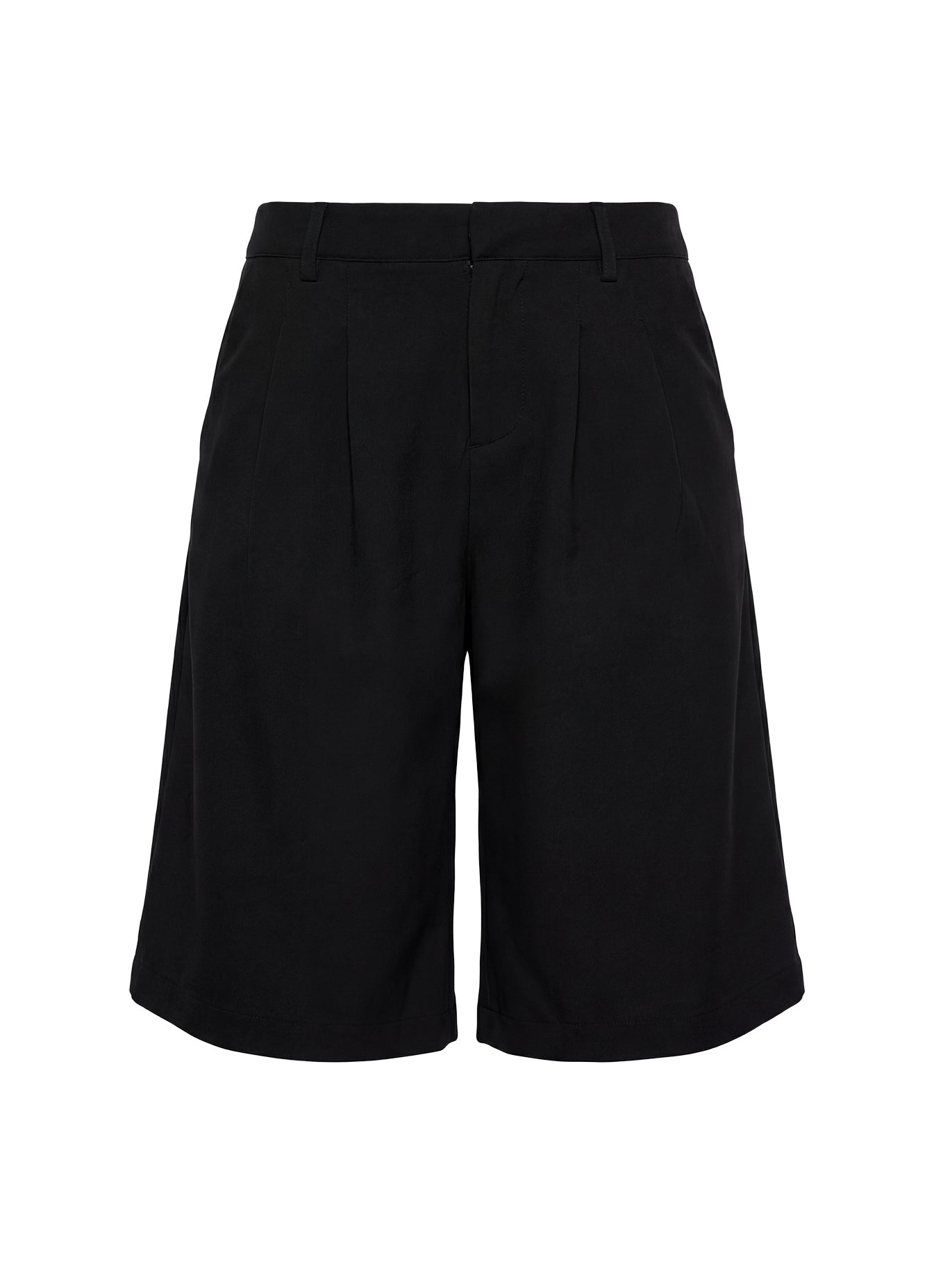 Brynah Pintuck Tailored Short Black