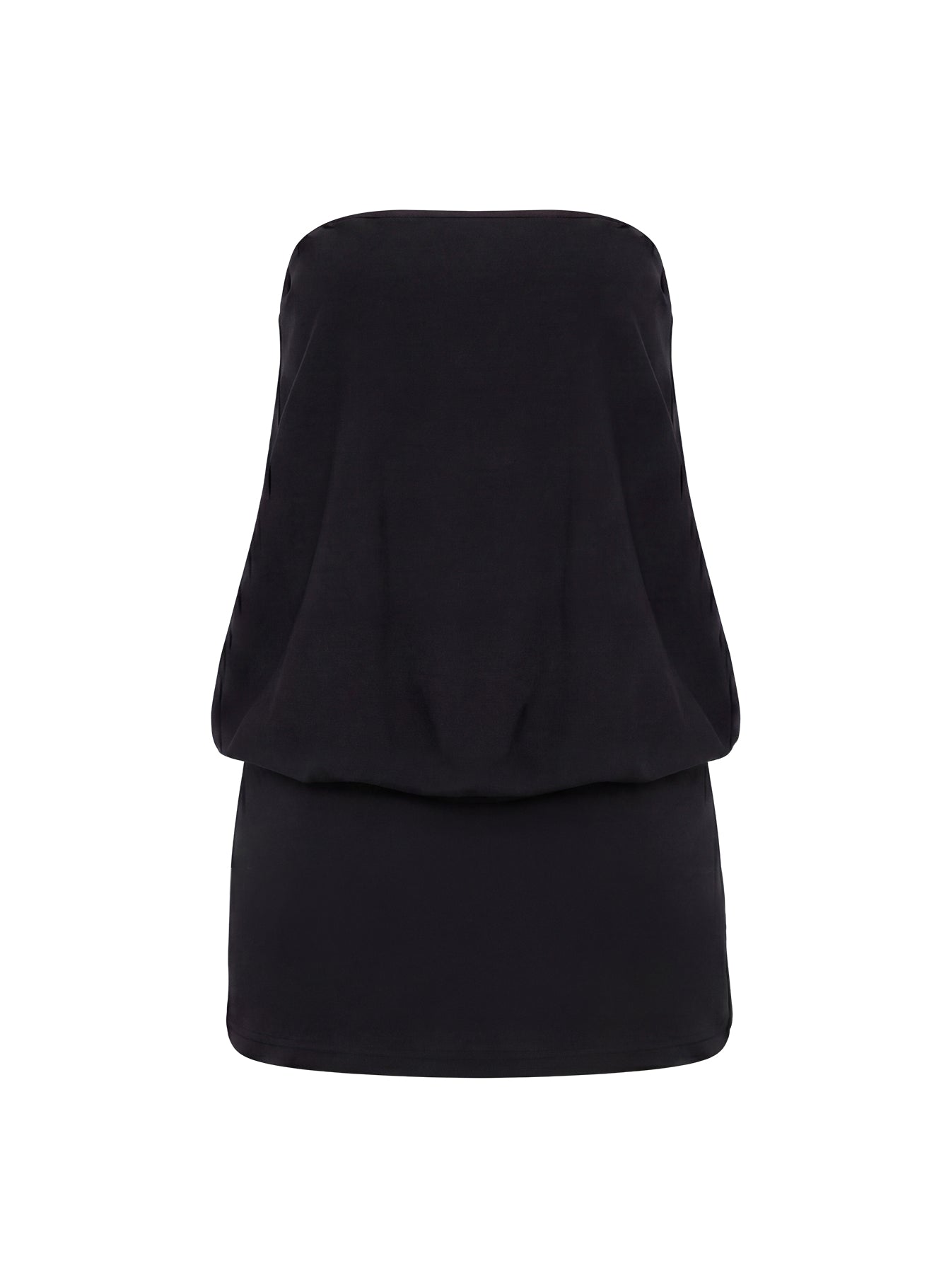 Calina Strapless Romper Black