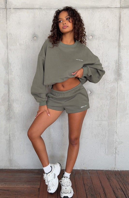 Test Drive Lounge Shorts Khaki
