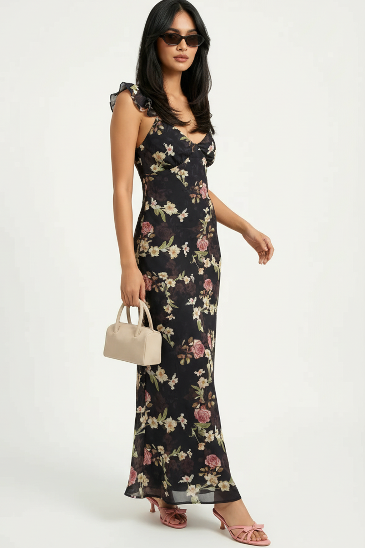 Riley Ruffle Strap Dress