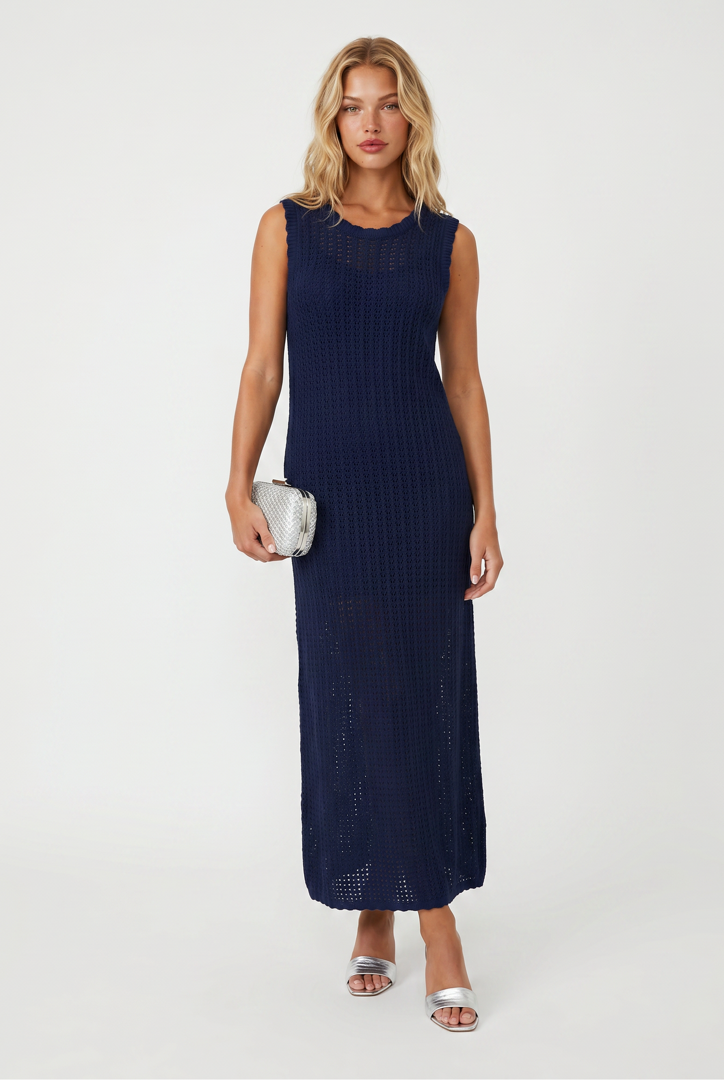 Sunriser Crochet Tie Back Dress