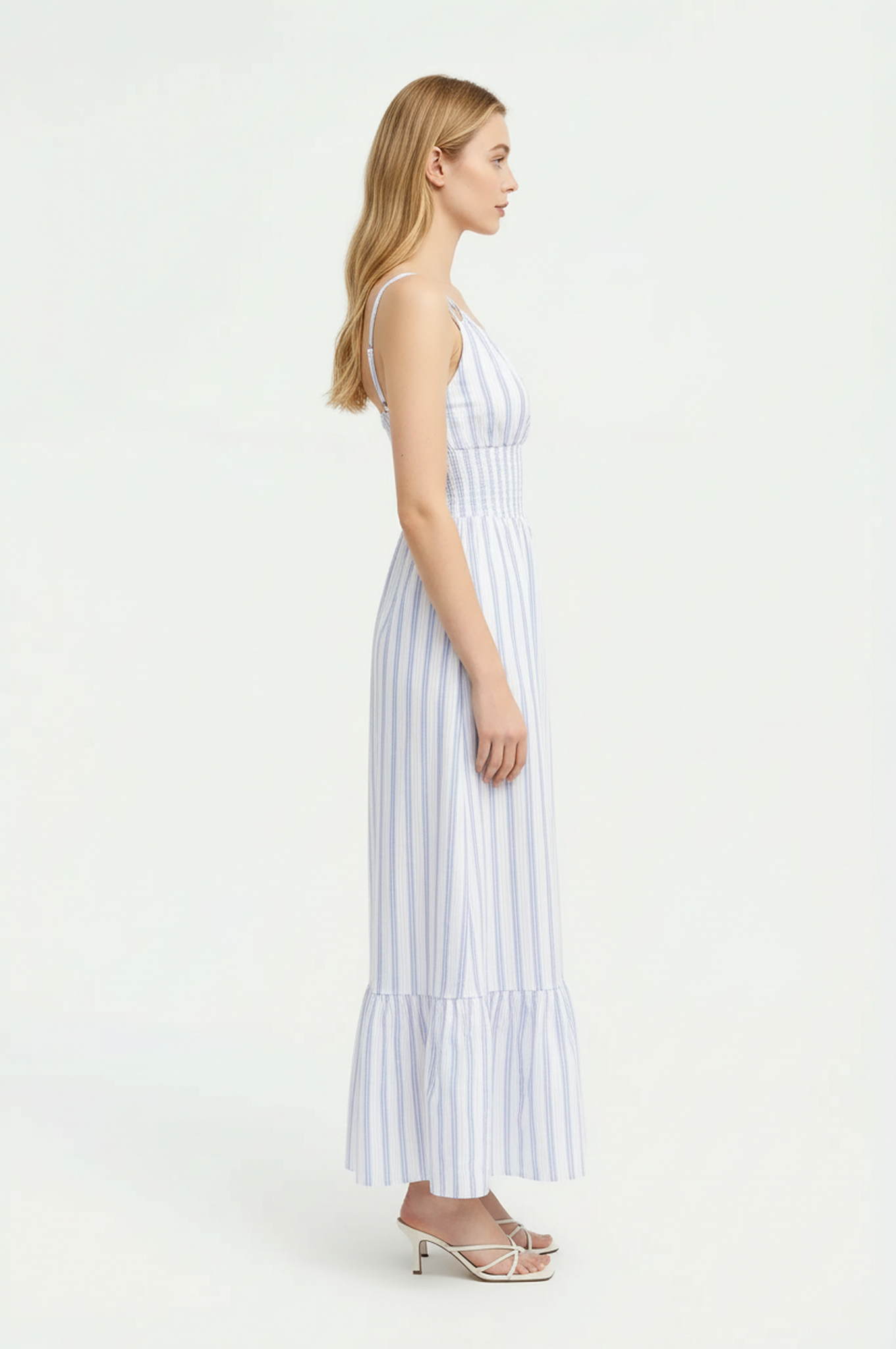 Toni Stripe Maxi Dress