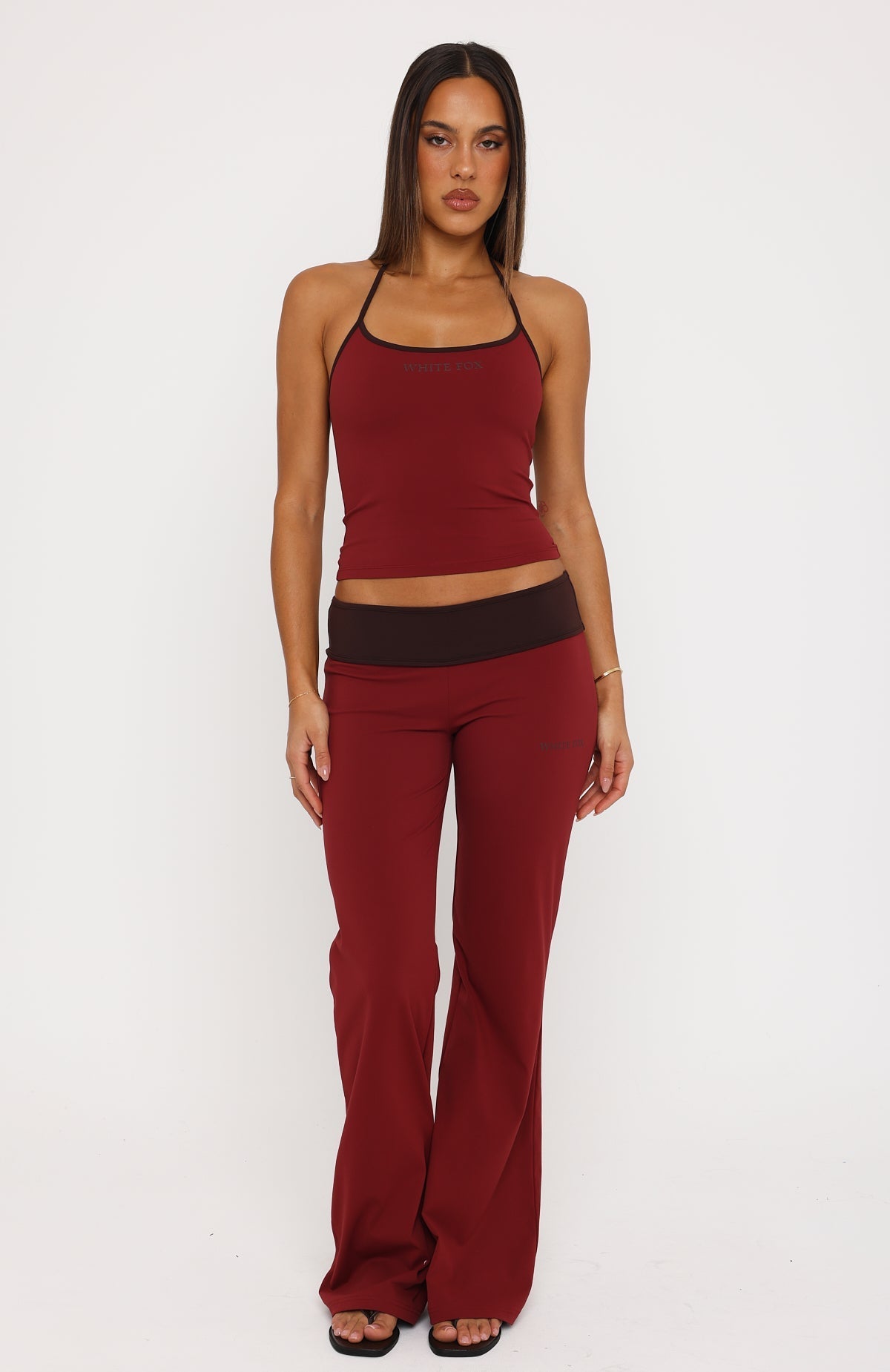 Glow Game Halter Top Red