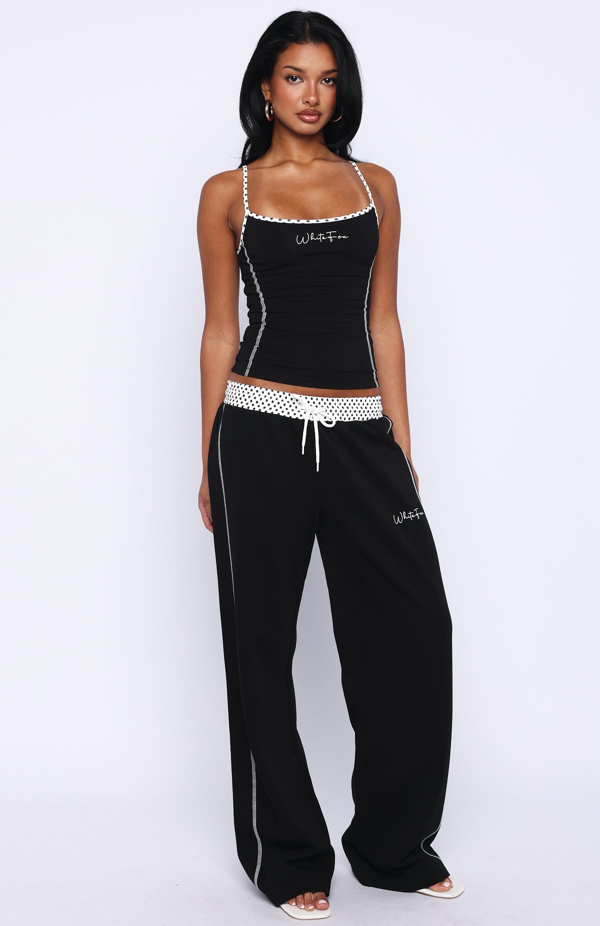 Pure Attraction Track Pants Black