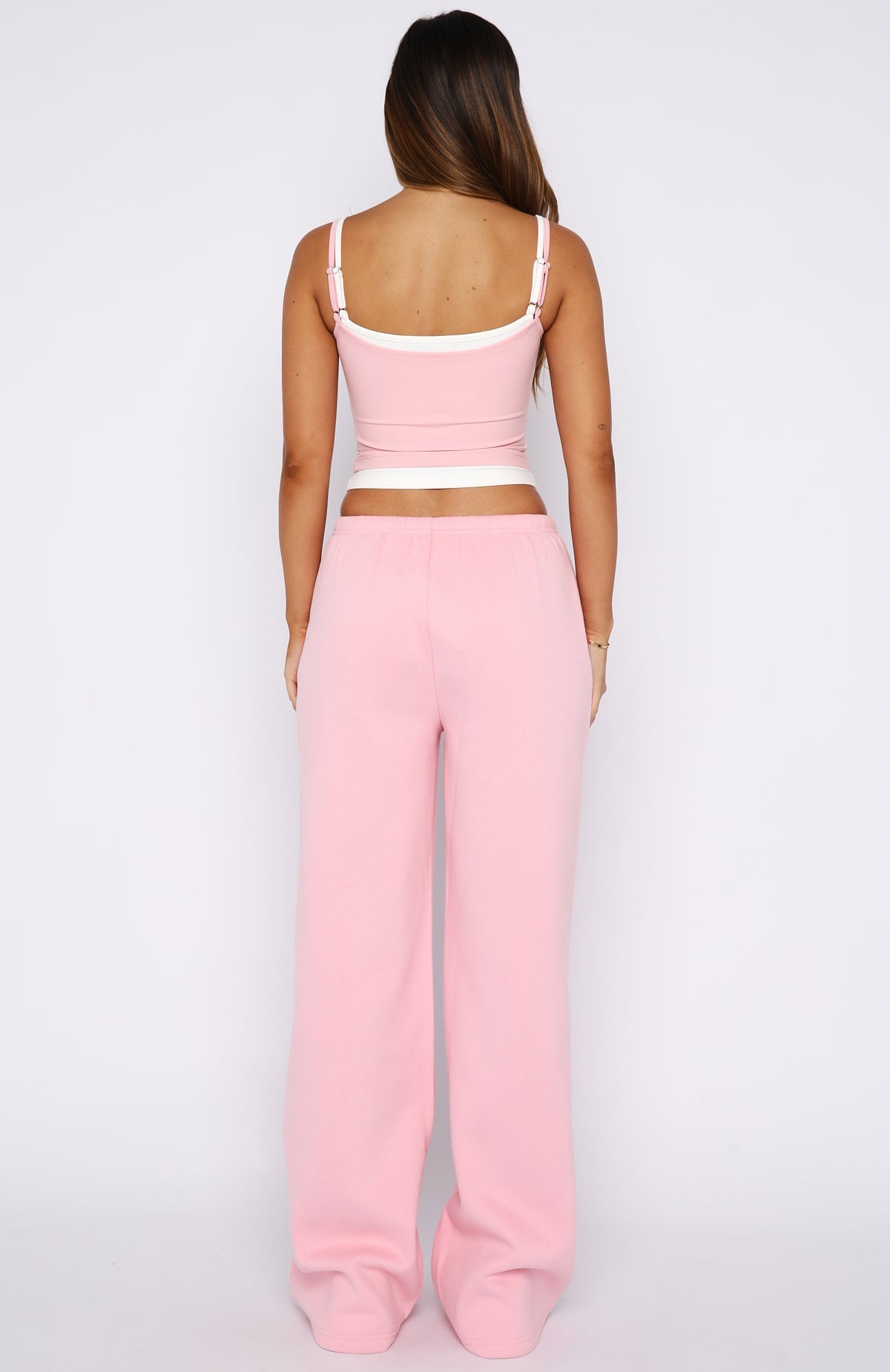 Release 15 Kiana Wide Leg Sweatpants Pink